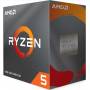 Procesadores AMD 100-100000147BOX 100-100000147BOX AMD Ryzen 5 4600G Procesador, AM4, 6-Core 3.7Ghz (4.2 Max Boost), 65W