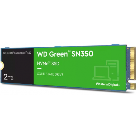 SSD Internos Western Digital WDS200T3G0C WD Green SN350 NVMe SSD WDS200T3G0C - SSD - 2 TB - interno - M 2 2280 - PCIe 3 0 x4 ...