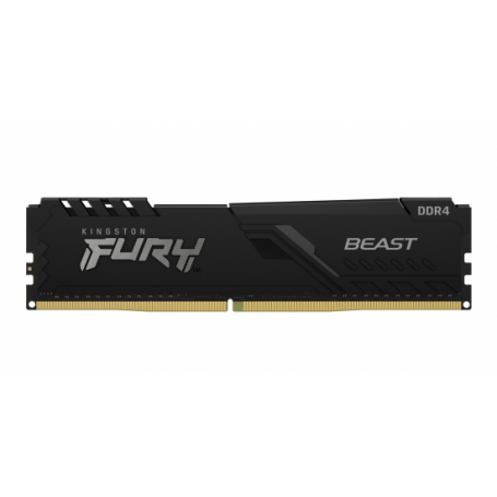 Kingston FURY Beast - DDR4 - m  dulo - 8 GB - DIMM de 288 contactos - 3200 MHz   PC4-25600 - CL16 - 1 35 V - sin b  fer - no ECC