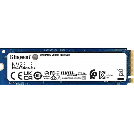 SSD Internos Kingston SNV2S/250G Kingston - 250 GB - M 2 2280 - Solid state drive - SSD Up to 1300 MB s