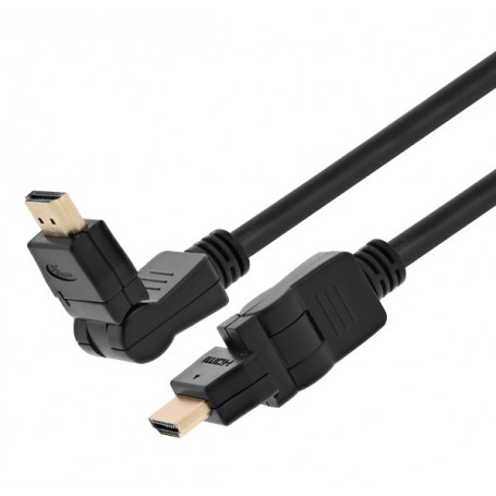 Cable / Extension HDMI Xtech XTC-606 XTC-606 Cable HDMI macho a HDMI macho giratorio y pivotante 1.8mt