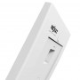 FacePlate NEXXT AW160NXT02 AW160NXT02 Placa de pared con iconos de identificación 2 puertos para conectores tipo keystone