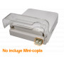 NAP Mural / Terminal Plast Fibra BOX-HFP8004 BOX-HFP8004 -2-Manguito 1-CL-Rectangular IP20 Caja Blanco-Invierno Fibra NAP