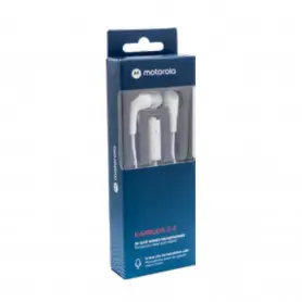 Audifonos / Manos Libres MOTOROLA 79MOTE2WHI Motorola - EARBUDS 2-S - Headphones - Para Cellular phone - Wired - blanco
