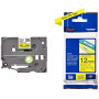 Etiqueta Pro 12mm Brother TZE631 TZE-631 CINTA ETIQUETA AMARILLA - TEXTO NEGRO BROTHER