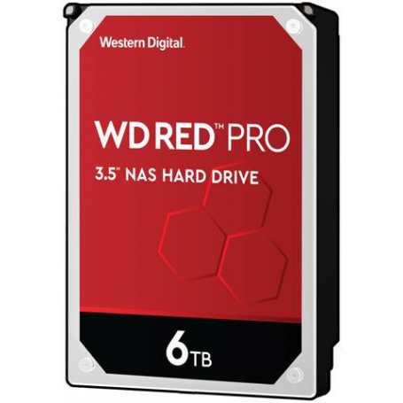 Discos Duros Western Digital WD6003FFBX WD Red Pro NAS Hard Drive WD6003FFBX - Disco duro - 6 TB - interno - 3 5 - SATA 6Gb s...