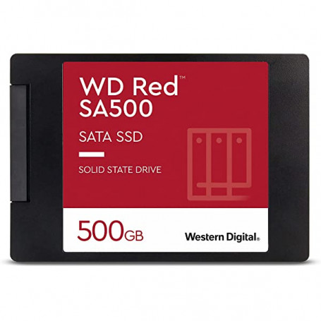SSD Interno Servidores/NAS Western Digital WDS500G1R0A WDS500G1R0A Western Digital Red SA500 2.5" 500 GB Serial ATA III 3D NAND
