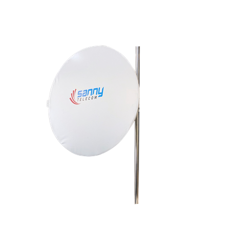 Parabolica Dish Sanny Telecom STD11G38M2D-UHP STD11G38M2D-UHP Ultra High Performance Antena 10.125/11.7GHz Dual 37.5-38.2dBi,...