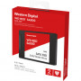 SSD Internos Western Digital WDS200T1R0A Western Digital - Internal hard drive - 2 TB - 2 5 - Solid state drive - Red