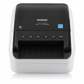 Impresora Termic/Etiqueta Brother QL1110NWB Impresoras de etiquetas Brother QL-1110NWB Hasta 103mm ancho, USB, RED, WiFi y Bl...