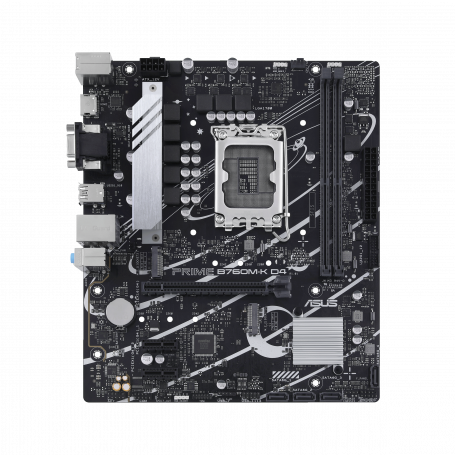 Placas Madre ASUS PRIME B760M-K D4 ASUS - Motherboard - mATX - LGA1700 Socket - Intel B760 - DDR4 PCIe 5 0