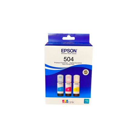 Tintas y Toner Epson T504520-3P Epson - T504520-3 - Ink tank - Color - Pack L4160 L6160 L6