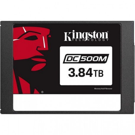 SSD Interno Servidores/NAS Kingston SEDC600M/3840G Kingston DC600M - SSD - Mixed Use - cifrado - 3 84 TB - interno - 2 5 - SA...