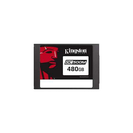 SSD Interno Servidores/NAS Kingston SEDC600M/480G Kingston DC600M - SSD - Mixed Use - cifrado - 480 GB - interno - 2 5 - SATA...