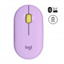 Teclado / Mouse Logitech 910-006659 Logitech Pebble Pebble Wireless Mouse with Bluetooth or 2 4 GHz Receiver - Lavender Lemon...
