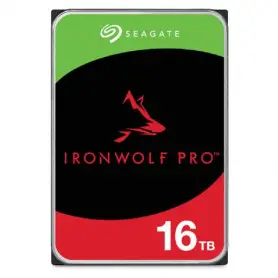Discos Duros Seagate ST16000NT001 Seagate IronWolf Pro ST16000NT001 - Disco duro - 16 TB - interno - 3 5 - SATA 6Gb s - 7200 ...