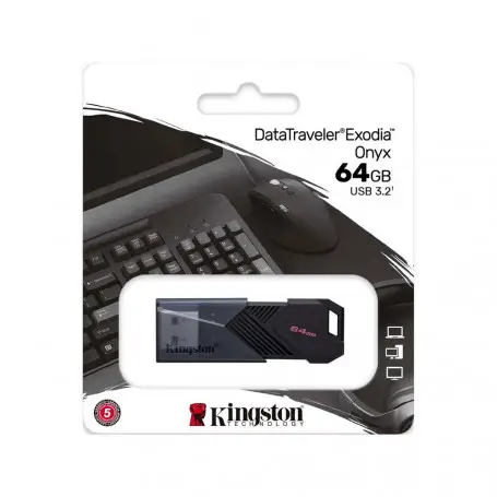 Memoria Flash y acc Kingston DTXON/64GB DTXON/64GB Unidad Flash USB DataTraveler Exodia Onyx