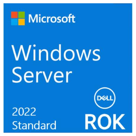 Sistema Operativo Microsoft 634-BYKR 634-BYKR Licencia Dell WINDOWS SERVER 2022, STANDARD, ROK, 16 CORE