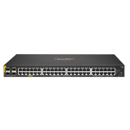 Admin 24-48 PoE Aruba Networks JL675A HPE Aruba 6100 48G Class4 PoE 4SFP 370W Switch - Conmutador - Gestionado - 48 x 10 100 ...