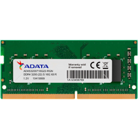 Memoria RAM ADATA AD4S320016G22-SGN ADATA DRAM DDR4 SO-DIMM 16GB 3200