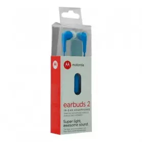 Audifonos / Manos Libres MOTOROLA 79MOTE2BLU Motorola - Headset - Para Cellular phone - Wired - azul
