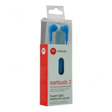 Audifonos / Manos Libres MOTOROLA 79MOTE2BLU Motorola - Headset - Para Cellular phone - Wired - azul
