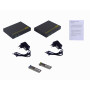 Cable / Extension HDMI Generico HDMI-FIBRA HDMI-FIBRA -Kit TX/RX HDMI/Audio-3,5mm/RS232-3pin WDM-SM-LC Fibra 10km