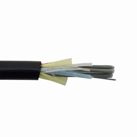 Monomodo Cable 1-10 Fibras Fibra CFSB6 CFSB6 SM 6-Fibras-G652D vano-50m ADSS 10mm Cable Ext-PE Monomodo 1-minitubo