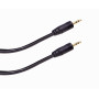 Cable Audio Video Generico AUDIO-10M AUDIO-10M Negro 3,5mm-MM Macho-Macho 10mt Cable Audio Plug-Plug Phone-1/8