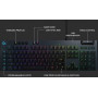 Teclado / Mouse Logitech 920-008984 Logitech G815 LIGHTSYNC RGB Mechanical Gaming Keyboard - GL Tactile - Teclado - con retro...