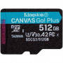 Memoria Flash y acc Kingston SDCG3/512GB Kingston Canvas Go Plus - Tarjeta de memoria flash adaptador microSDXC a SD Incluido...