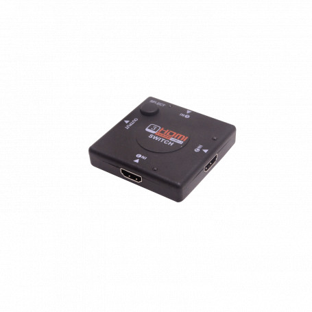 Conversor / Splitter / Switch Generico XTA-300 XTA-300 -Switch 3-in 1-out 4-HDMI-H v1.2 1920x1200 1080p 225MHz 6x6x1,5cm