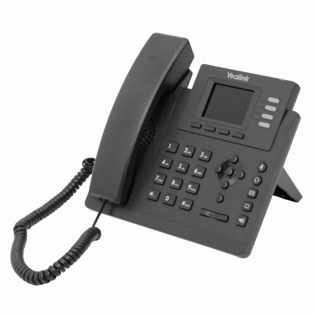 Telefono IP  SIP-T33G SIP-T33G YEALINK 2,4p-Color 4-SIP 2-LAN-1000 PoE-af RJ9-Audif Telefono IP inc5V