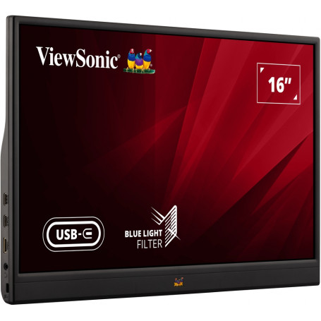 Monitores Viewsonic VA1655 ViewSonic VA1655 - Monitor LED - 16  15 6 visible - port til - 1920 x 1080 Full HD 1080p  60 Hz - ...