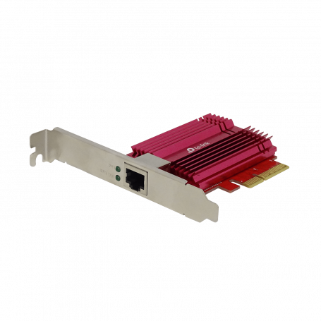 PCIe RJ45 SFP TP-LINK TX401 TX401 TP-LINK NIC 1-10G PCIe-x4 Tarjeta de red 10gbps Cobre PCIExpress