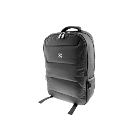 Mochilas Klip Xtreme KNB-426GR Klip Xtreme - Notebook carrying backpack - 15 6 - 1200D Nylon - Gray - Two Compartments