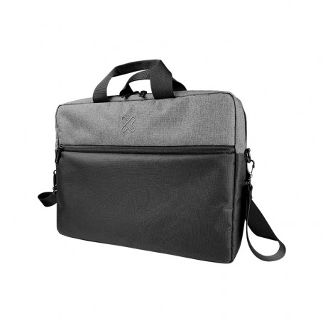 Mochilas Klip Xtreme KNC-041 Klip Xtreme - Notebook carrying case - 15 6 - 100 polyester - Black and gray - KNC-041