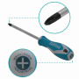 Atornillador TOTAL TOOLS LLADOR-036 LLADOR-036 TOTAL Cruz-3 150mm 6pulg Atornillador 8mm PH3 Phillips-3 THT22636