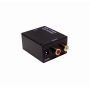 Conversor Conector Audio Generico TOSLINK-RCA TOSLINK-RCA -Conversor Audio Optico-Toslink/Coaxial-in 2-RCA-H-out 51x42x26mm r...