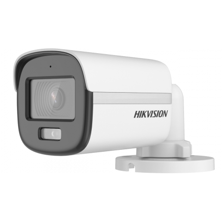 Cámaras IP Bullet HIKVISION DS-2CE10KF0T-PFS 2.8mm DS-2CE10KF0T-PFS 2.8mm HIK Bullet 3K ColorVu LF 2.8mm Luz Blanca 40mt IP67...