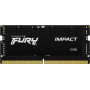 Kingston FURY Impact - DDR5 - m  dulo - 16 GB - SO DIMM de 262 contactos - 4800 MHz   PC5-38400 - CL38 - 1 1 V - sin b  fer - on