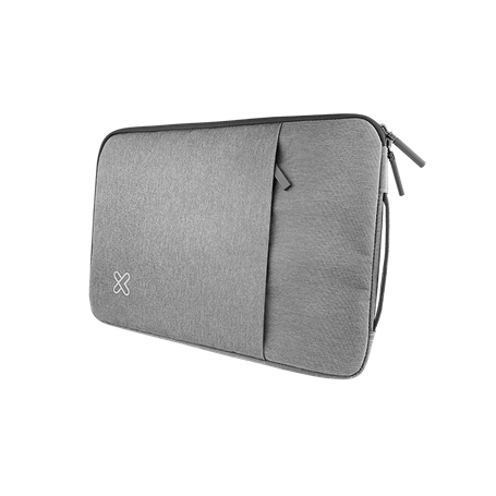 Klip Xtreme - Notebook sleeve - 15 6  - Polyester - Gray - with Pocket