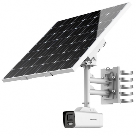 Cámaras IP Bullet HIKVISION DS-2XS6A46G1-IZS/C36S80 DS-2XS6A46G1-IZS/C36S80 HIK Bullet 4MP VF 2.8-12mm WDR Energia Solar Bate...