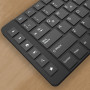 Klip Xtreme - Keyboard and mouse set - Spanish - Wireless - 2 4 GHz - All black