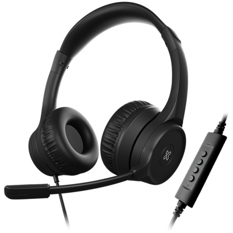Audifonos / Manos Libres Klip Xtreme KCH-510 Klip Xtreme - KCH-510 - Headset - Para Conference  Para Home audio - Wired - Ste...