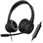 Audifonos / Manos Libres Klip Xtreme KCH-510 Klip Xtreme - KCH-510 - Headset - Para Conference  Para Home audio - Wired - Ste...