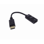 DisplayPort/MiniDP/USB-C Generico UL-DPHDMI-4K UL-DPHDMI-4K -4K HDMI-H a DisplayPort-M Negro Cable-8cm Adaptador Video