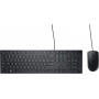 Dell - Keyboard and mouse set - Spanish - Wired - KM300C
