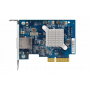 QNAP QXG-10G1T - Adaptador de red - PCIe 3 0 x4 perfil bajo - 10Gb Ethernet x 1 - para QNAP TS-1232  1277  253  453  473  677  8