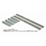 Cajas / Gabinetes Otras Marcas RIEL-4 RIEL-4 2U Fondo-670-950mm Riel de Rack deslizable-695mm
